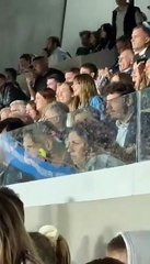 Tini, Emilia y Nicki Nicole vivieron la emoción del partido Argentina vs Brasil desde la cancha: el video
