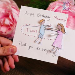 Creative card idea for your loved ones! ❤️