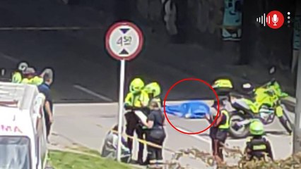 Adulto mayor falleció tras presuntamente caer de un puente en la Autopista Sur de Bogotá