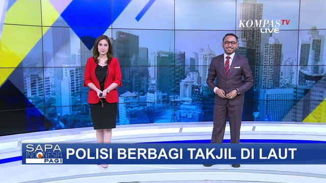 Berbagi Kebaikan, Polresta Sorong Bagikan Takjil untuk Nelayan dan Masyarakat Pesisir
