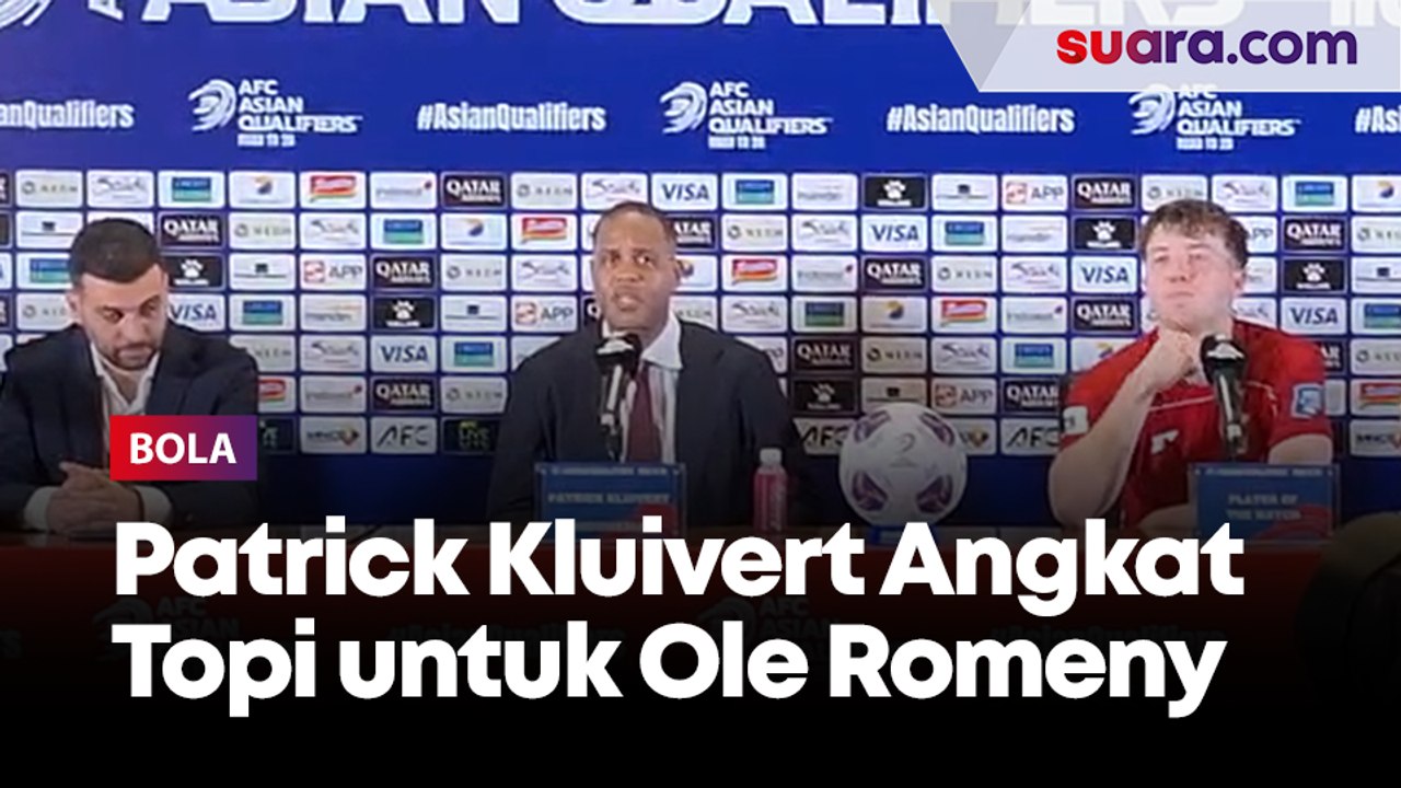 Timnas Indonesia Hajar Bahrain, Patrick Kluivert Angkat Topi untuk Ole Romeny