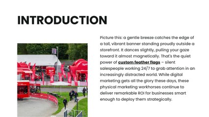 Maximizing Impact: 5 Ways to Use Custom Feather Flags