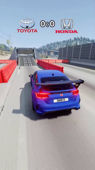 Toyota Supra VS Honda Civic!