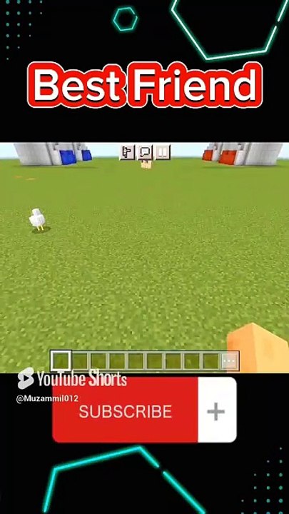 My Best Friend In Minecraft #minecraft #shots #tnt #gaming #minecraftlovers #minecraftmemes