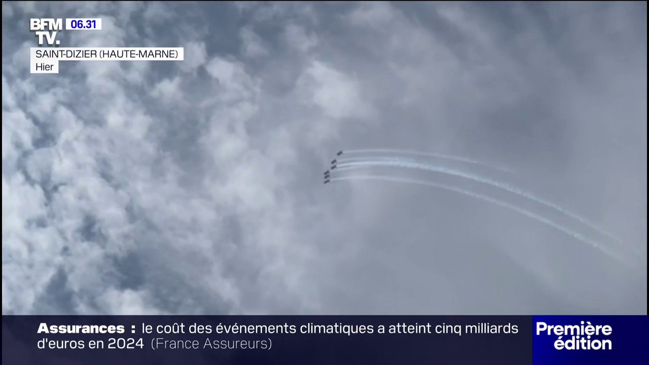 Patrouille de France: une enquête ouverte sur l'impressionnante collision entre deux avions