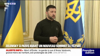 Emmanuel Macron reçoit Volodymyr Zelensky ce mercredi pour préparer le sommet sur la sécurité