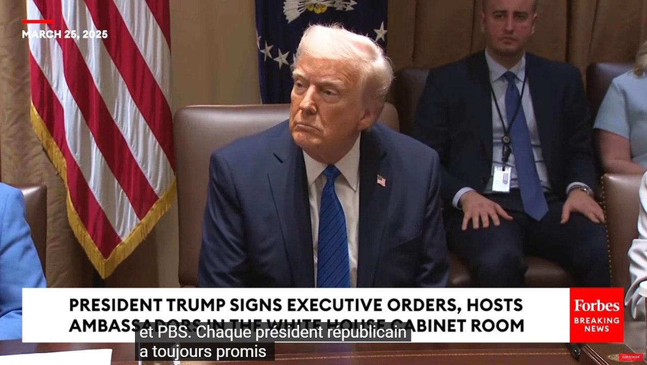 Donald Trump a annoncé cette nuit qu'il "aimerait beaucoup arrêter de financer radios et télé publiques" en raison de leurs positionnement à gauche