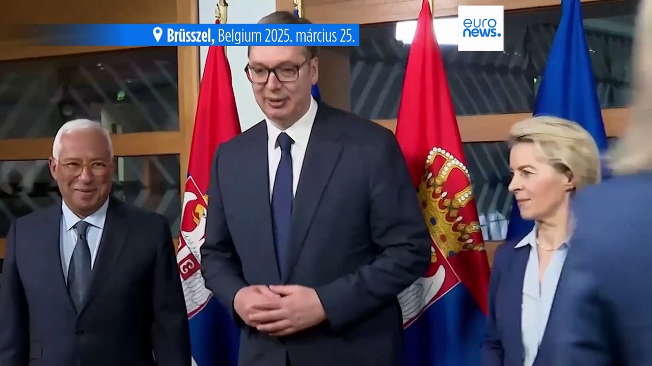 Az uniós reformok végrehajtására sürgették Szerbiát az EU vezetői