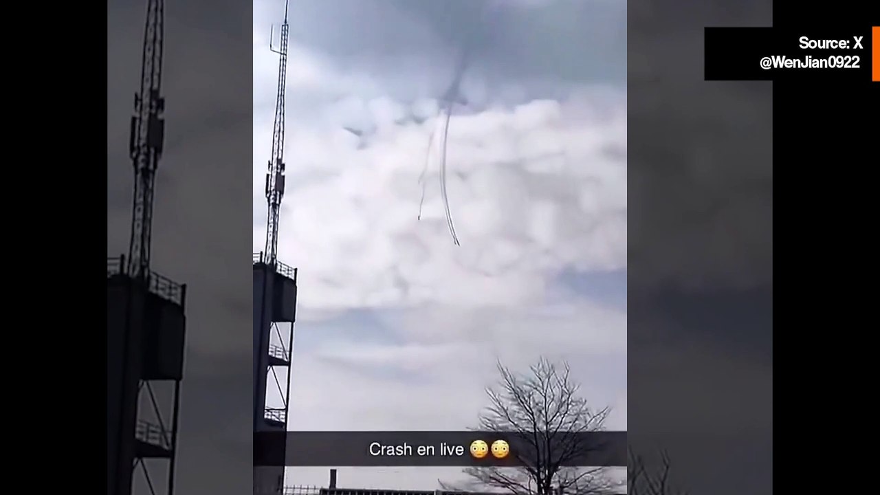 動画：フランス空軍アクロバットチーム「パトルイユ・ド・フランス」の2機がサン＝ディジエの訓練中に衝突