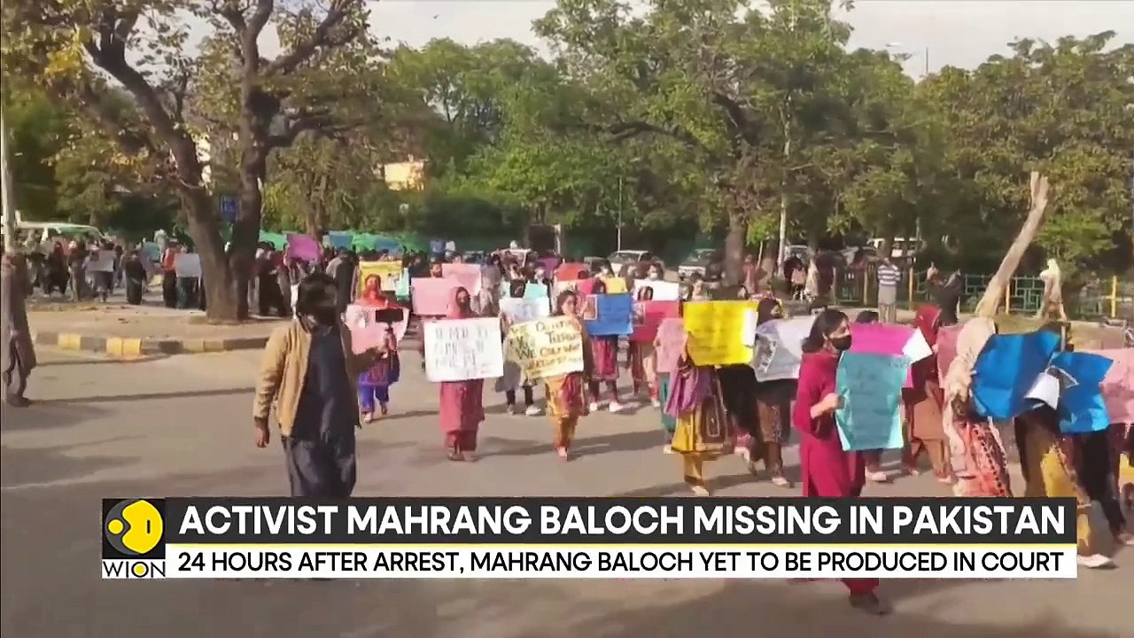 Activist Mahrang Baloch Missing After Arrest By Pakistan Police - World News - WION