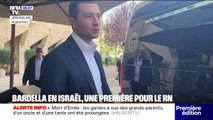 Israël: Jordan Bardella en visite à Jérusalem, une première pour le Rassemblement national