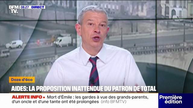 ÉDITO - Aides publiques aux entreprises: la proposition inattendue du patron de TotalEnergies