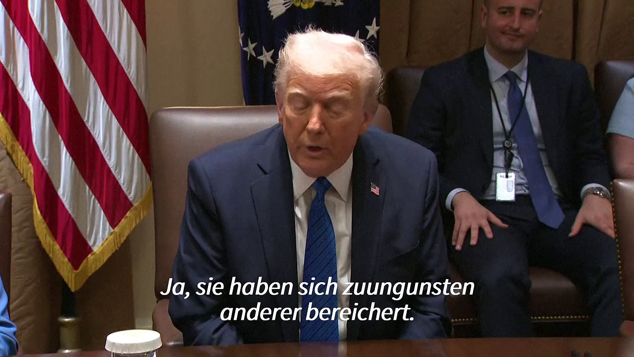 Trump: Die Europäer haben sich 'an uns bereichert'