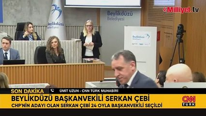 Beylikdüzü Başkanvekili Serkan Çebi oldu