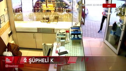 Adana'da silahla kuyumcu soymak istediler, korkup kaçtılar