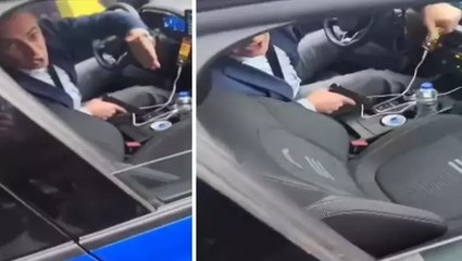 Bayrampaşa’da tartıştığı motosikletliyi silah çekip tehdit etti