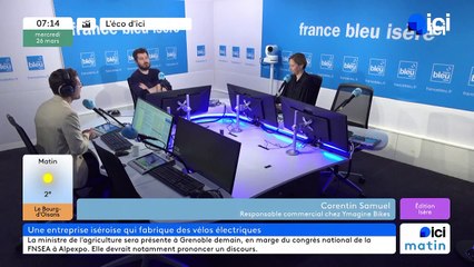 Vélo et retour du printemps : "On sent la différence ces 2-3 dernières semaines" chez le fabricant isérois Ymagine Bikes