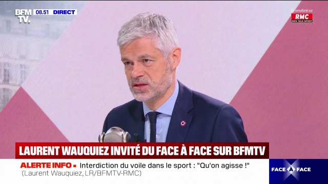 Procès des assistants parlementaires du RN: Le débat politique, je préfère qu'il se règle en politique, et pas dans les prétoires de justice , réagit Laurent Wauquiez (LR)