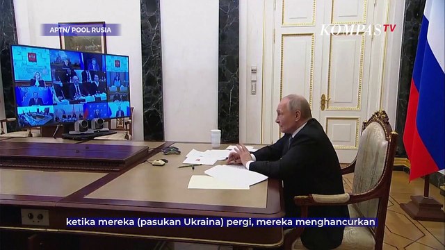 Janji Putin Pulihkan Fasilitas Umum hingga Industri yang Dihancurkan Pasukan Ukraina