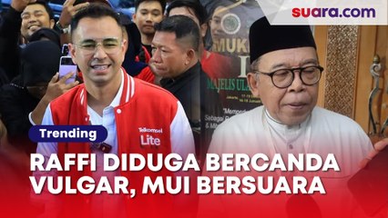 Raffi Ahmad Diduga Bercanda Vulgar di Program Ramadan, MUI Buka Suara