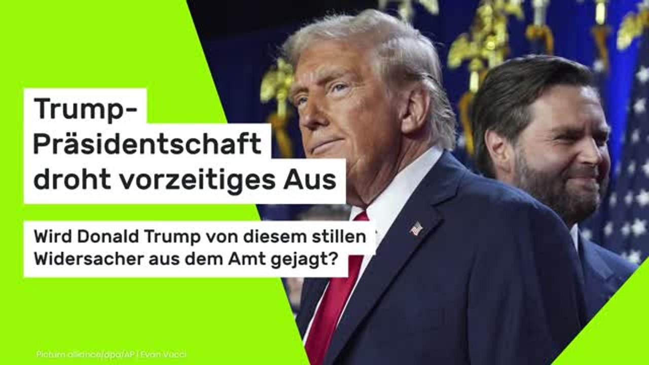 Trump-Präsidentschaft droht vorzeitiges Aus: Wird Donald Trump von diesem stillen Widersacher aus dem Amt gejagt?