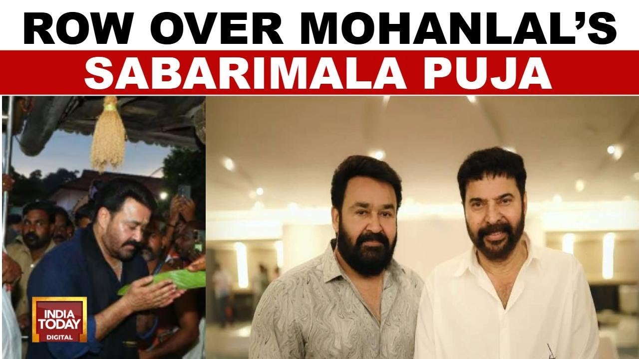 Superstar Mohanlal's Sabarimala prayers for Mammootty spark controversy