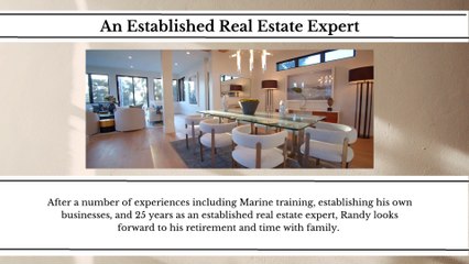 Randy Bocook - Completed Marine Training