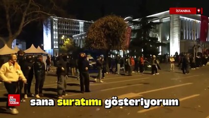 Saraçhane'de protestocu ile polis arasında geçen diyalog gündem oldu