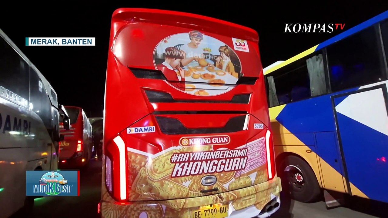 Pemudik Mulai Padati Pelabuhan Merak, Sistem Tiket Baru Lancarkan Arus Kendaraan