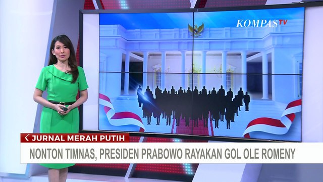 Presiden Prabowo Rayakan Kemenangan Timnas Indonesia atas Bahrain di GBK