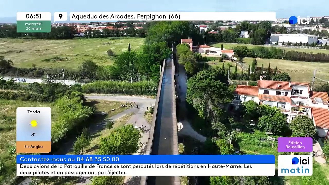 26/03/2025 - ici matin par ici Roussillon en vidéo