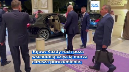 Ukraina i Rosja zgadzają się na zawieszenie broni na Morzu Czarnym