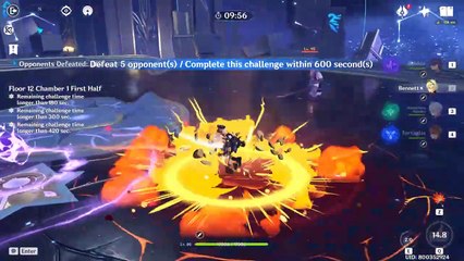 Fireworks Tornado 12-1 Abyss Kairagi _ C0 Childe