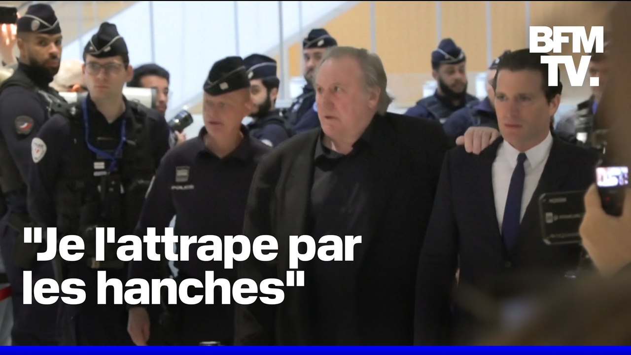 Violences sexuelles: pour la première fois, Gérard Depardieu reconnaît un contact physique lors de son procès