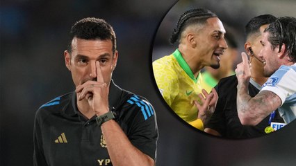 Scaloni disculpa a Raphinha, pero advierte: "No hace falta hacer declaraciones..."