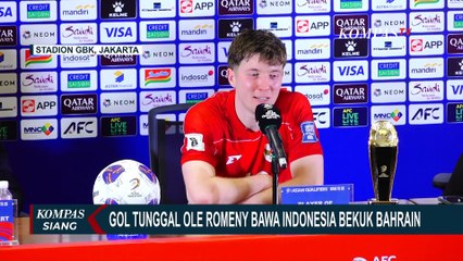 Timnas Indonesia Taklukkan Bahrain 1-0, Kluivert: Ini Baru Permulaan