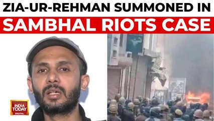 Samajwadi Party MP Zia-ur-Rehman served notice for Sambhal riots