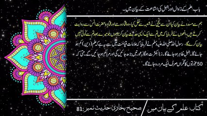 Sahih Bukhari Shareef|Hadees 81 to 90|Urdu Translation of Sahih Bukhari  Shareef#quran #hadees