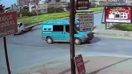 Görünmez kaza ölümüne sebep oldu! Korkunç görüntü kamerada