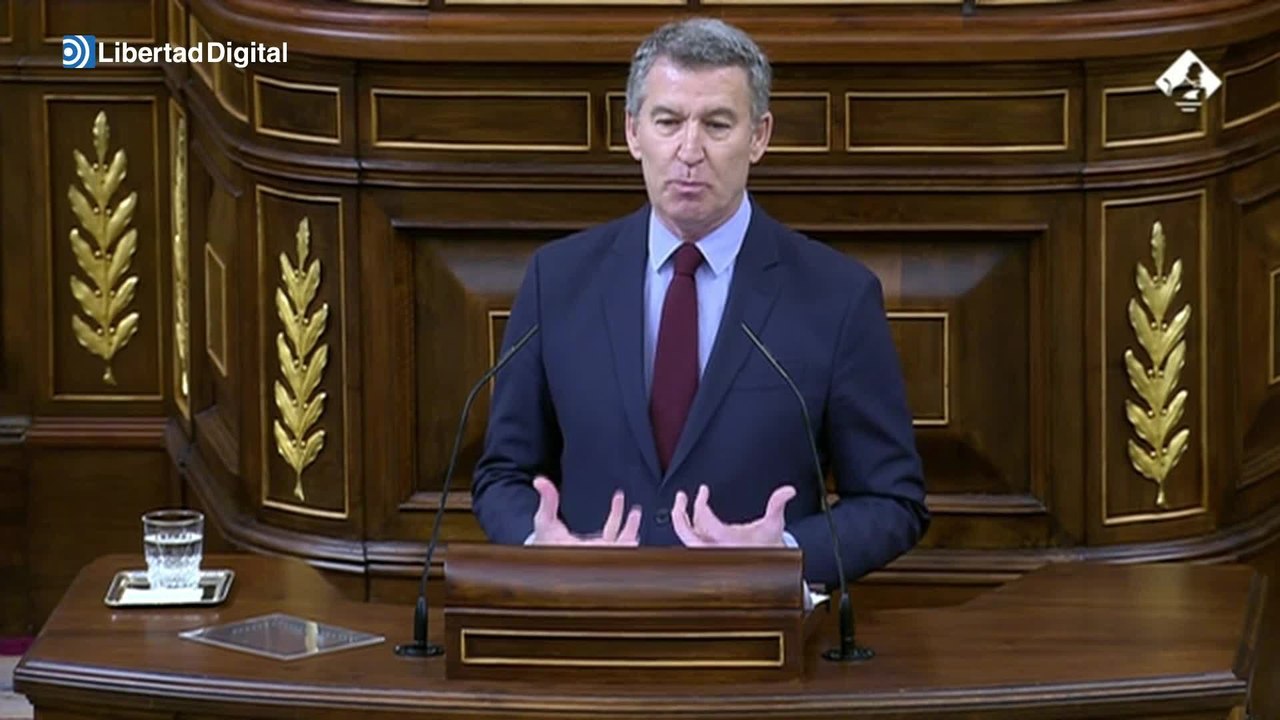 Feijóo a Sánchez: "Usted ha venido aquí a hablar pero no ha dicho nada"