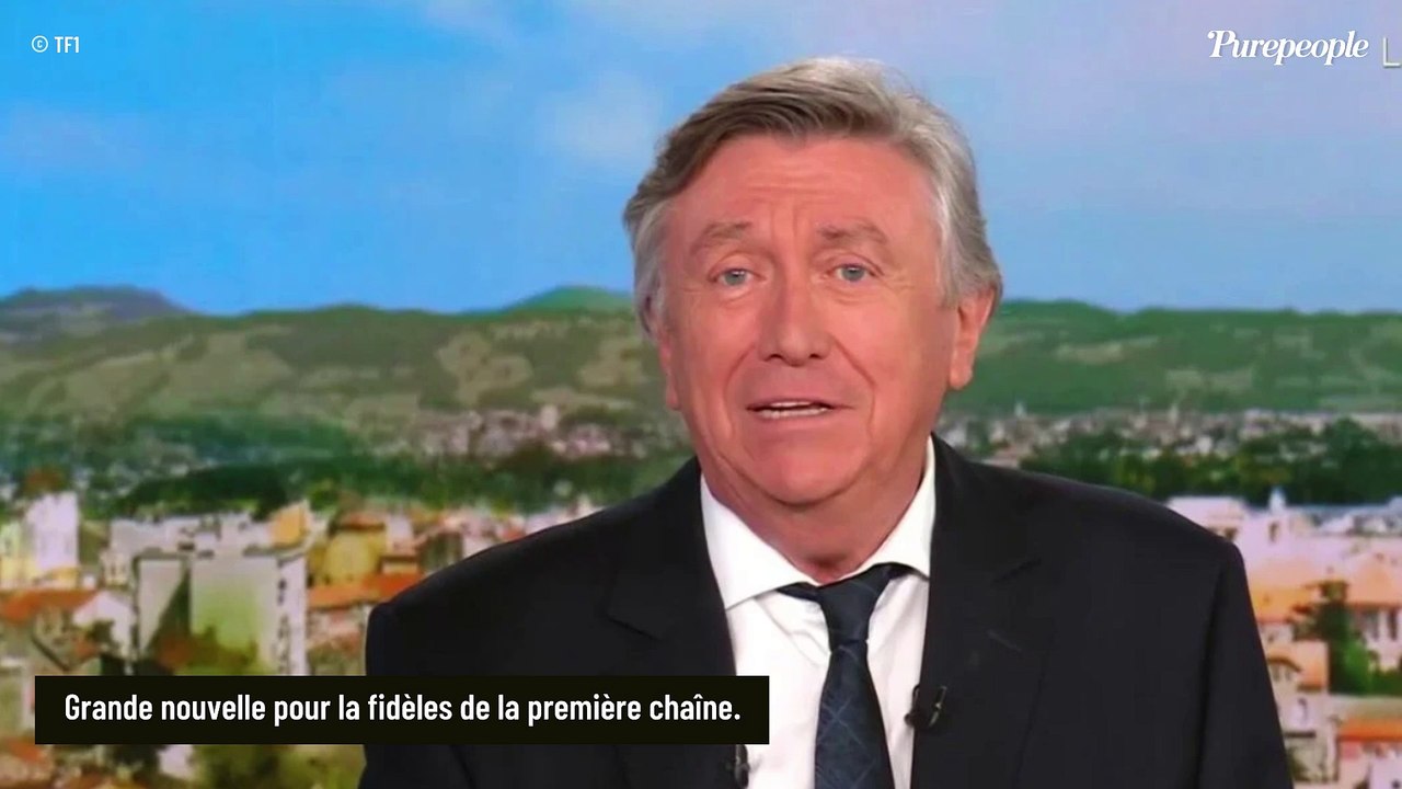 Après 26 ans de bons et loyaux services, Jacques Legros quitte le 13h de TF1 ! L'identité de sa remplaçante annoncée