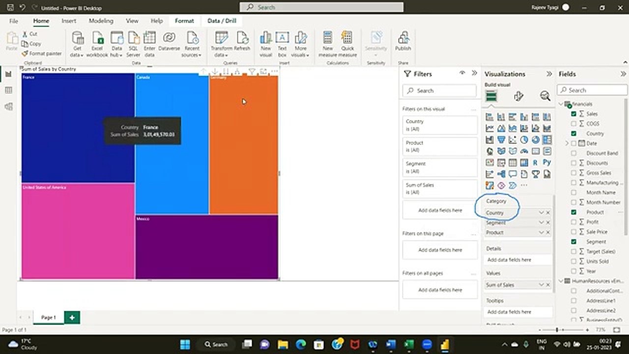 Power BI Drill-Through