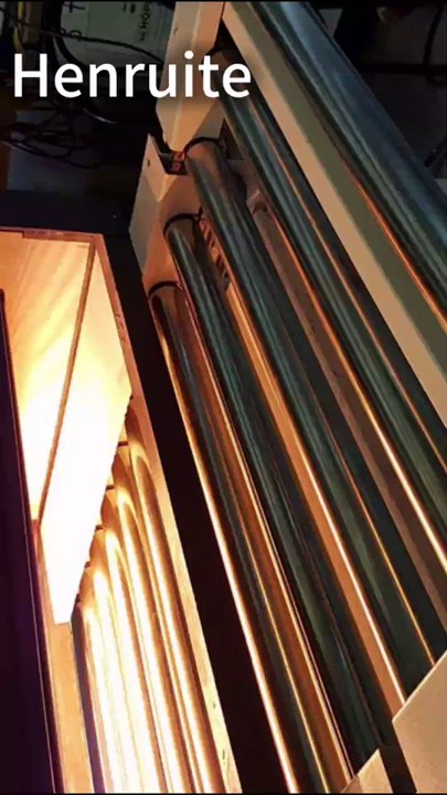 1000mm 900w Long Lifespan Carbon Fiber Quartz Lamp Half White Carbon Fiber Heat Lamp For Oven