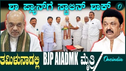 Amit Shah | ತಮಿಳುನಾಡಿನಲ್ಲಿ BJP ಮತ್ತೆ AIADMK ಜೊತೆ ಮೈತ್ರಿ?  ಡಿಎಂಕೆ ಶಕ್ತಿ ದಮನಕ್ಕೆ ಅಮಿತ್ ಶಾ ಪ್ಲಾನ್!