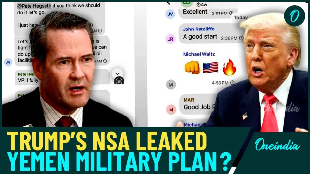 US War Plan Leak| Mike Waltz Takes 'Full Responsibility' For 'Embarrassing' Yemen Chat Leak | Watch