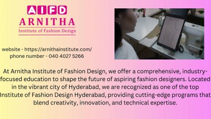 Institute Of Fashion Design Hyderabad (1)