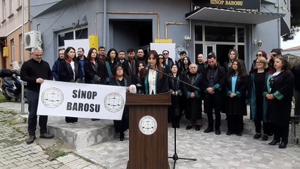 Sinop Barosu'ndan İstanbul Barosu'na destek