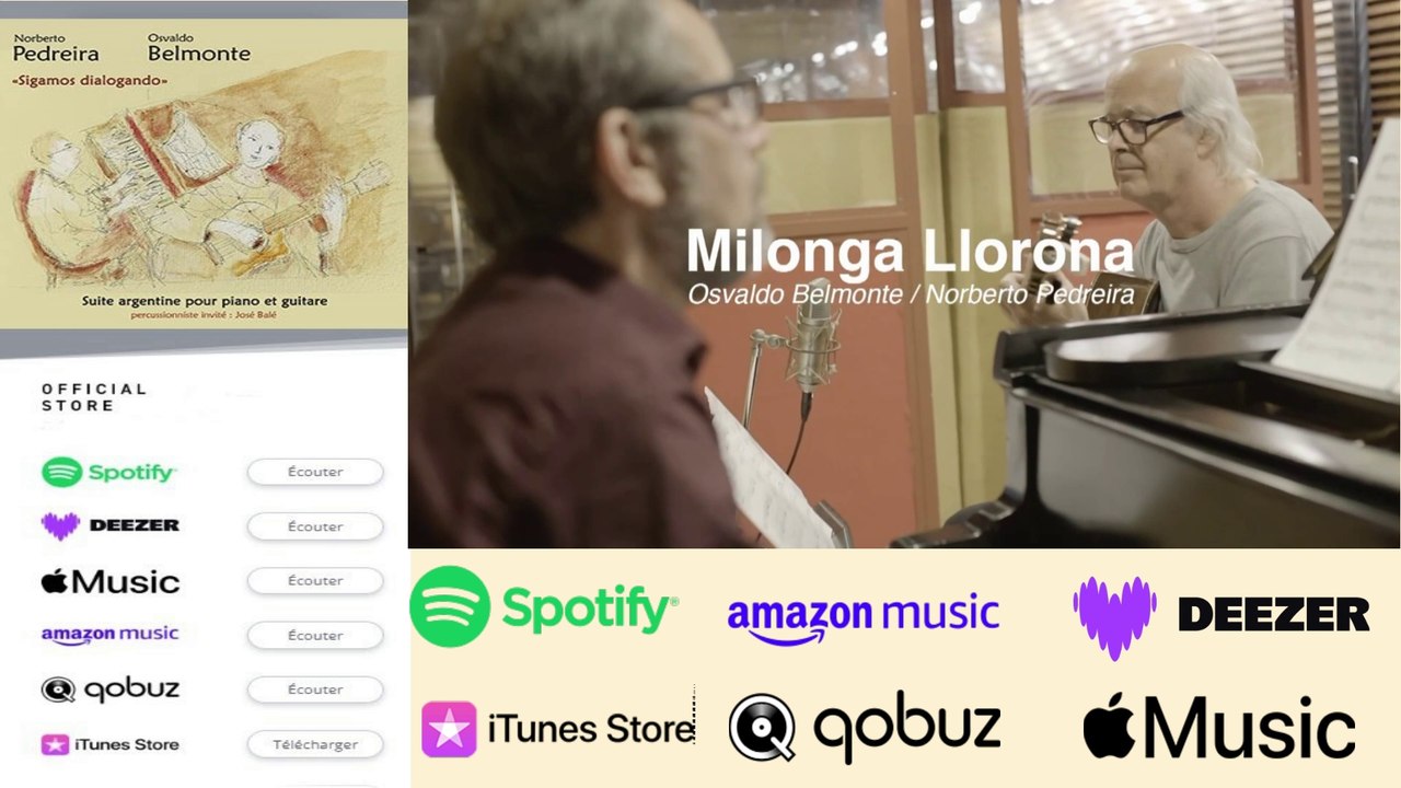 "Sigamos dialogando" Pedreira-Belmonte, est disponible sur toutes les plateformes.