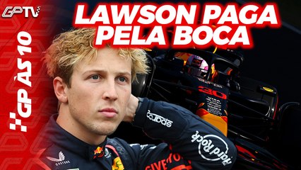 LAWSON PAGA PELA BOCA E É COBRADO EM PASSAGEM RELÂMPAGO NA RED BULL