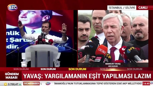 Mansur Yavaş, Ekrem İmamoğlu ile görüştü!